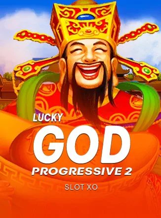 ภาพปกเกมสล็อต Lucky God Progressive 2 ค่าย Slot XO