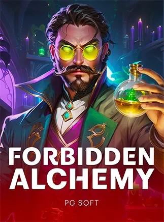 ภาพเกม Forbidden Alchemy ของ PG SOFT ที่แสดงบน PGSLOT