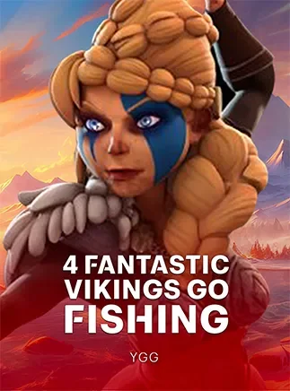 ภาพปกเกมสล็อต 4 Fantastic Vikings Go Fishing ค่าย YGG